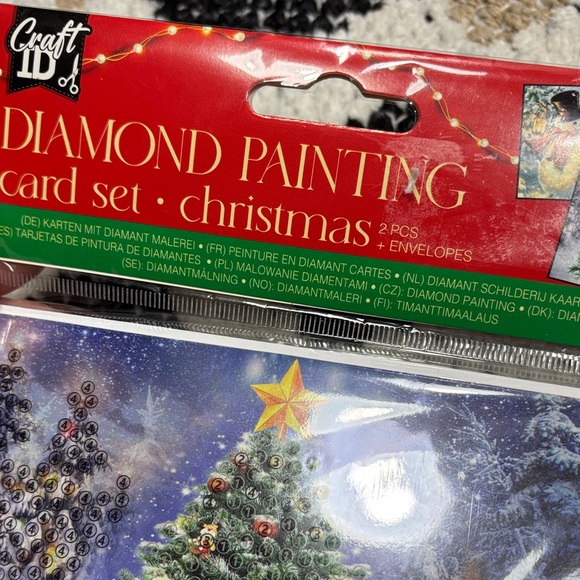 Diamond Painting Christmas Card Set - Picture 4 of 4
